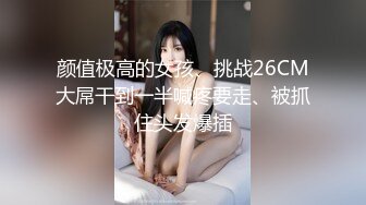 颜值极高的女孩、挑战26CM大屌干到一半喊疼要走、被抓住头发爆插