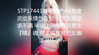 STP17441最新国产AV首度灵欲系情色巨制 女灵生前欲求不满 半夜上床求爱吸男主『精』魂 男主威猛竟把女幽灵操怀孕