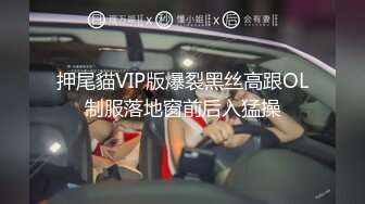 押尾貓VIP版爆裂黑丝高跟OL制服落地窗前后入猛操