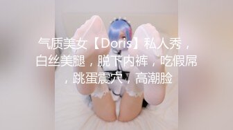 气质美女【Doris】私人秀，白丝美腿，脱下内裤，吃假屌，跳蛋震穴，高潮脸