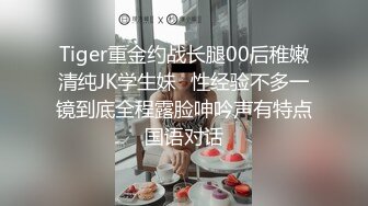 Tiger重金约战长腿00后稚嫩清纯JK学生妹⭐性经验不多一镜到底全程露脸呻吟声有特点国语对话